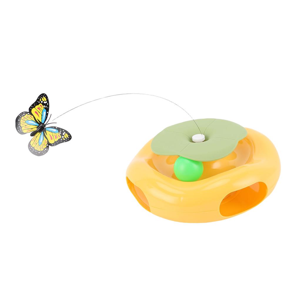 Electric Rotating   Cat Toy Funny Self Play Automatic Interactive Cat Teaser Toy for Indoor Cats Kittens