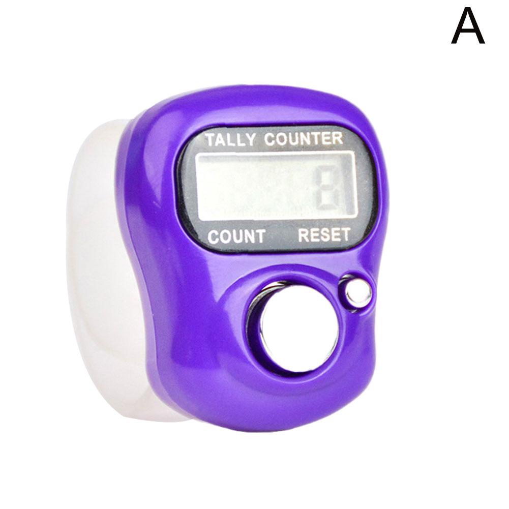 Plastic Point Marker Row Finger Counter LCD Electronic Digital Tally Counter For Sewing Knitting Weave Tool Mini Stitch Counter