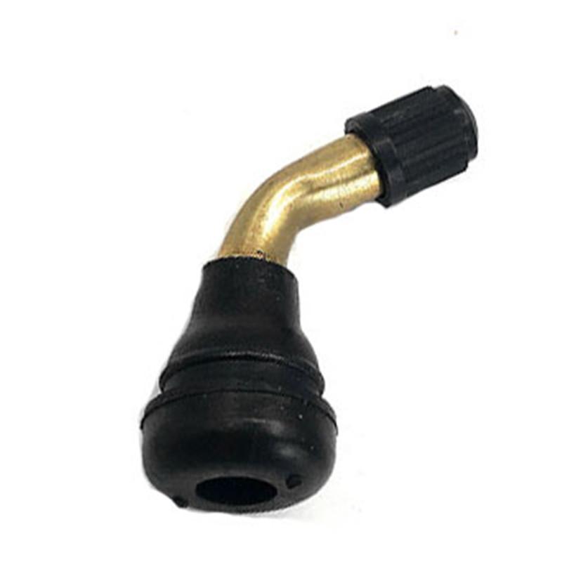 2 Pcs Anti-leakage Curved Straight Nozzle Vacuum Tire Valve for Auto Motorcycle Electric Scooter Car Tubeless Tyres Air Valve