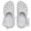 Crocs Classic Platform Bouquet Clog Plastic Trendy Hole Shoes Women's White
