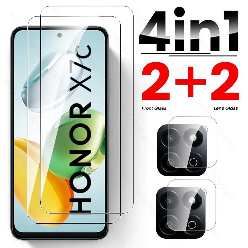 6 In 1 Camera Protective Glass for Honor X7c 4G Tempered Glass Screen Protector Onor Honar Honer HonorX7c X7c X 7c X7 C 4G