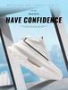 8CM Height Increasing White Dad Sneakers, Thick Sole Retro Casual for Spring and Autumn