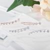 Two-Way Zircon Claw Earrings: Creative Sparkling Diamond Ear Clips & Hooks for Students