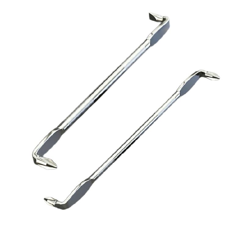 Magnetic Z Shaped Elbow Screwdriver Flat Head 90 Degree Bent Low Profiles Screwdriver for Accurate Manual Tool Handling