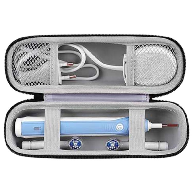 Convenient Electric Toothbrush Case for Travel with Compartment Bathing Supplies