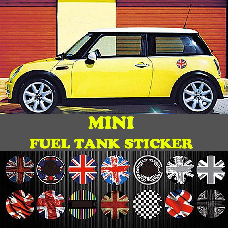 Tappo Serbatoio Carburante a Gas Adesivi Decorativi in Vinile per Mini Cooper S One F55 F56 R55 R56 R60 R61 Accessori per Styling Auto
