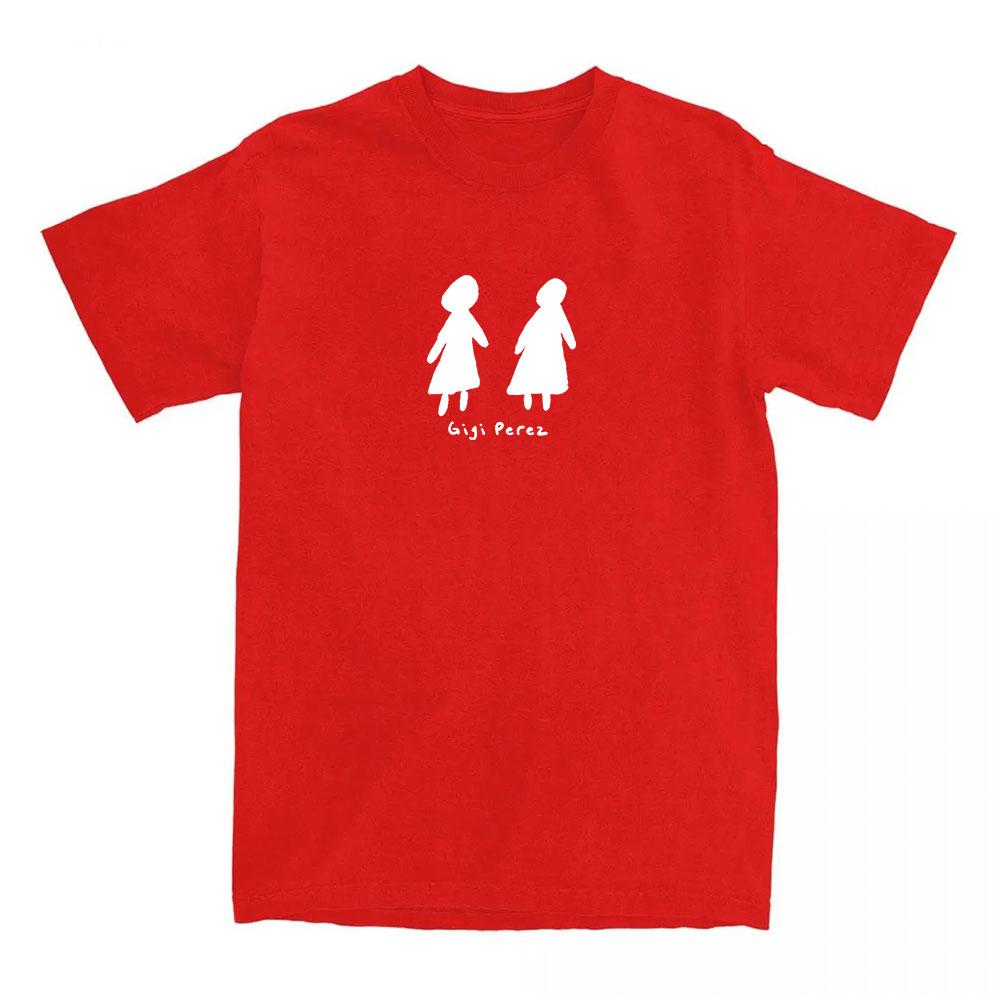 

Gigi Perez Logo White TShirt At The Beach in Every Life 2025 NEW Tshirts Summer Cotton Short Sleeve T Shirt for Women Clothing 4XL