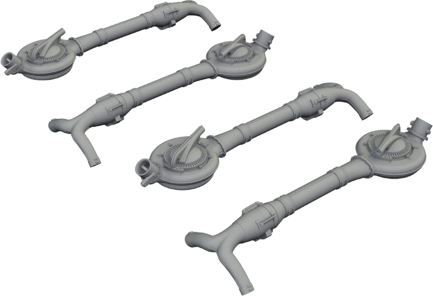 

Эдуард 1/48 B-24J Набор турбокомпрессоров из 4 штук (для Hobby Boss) Детали для пластиковой модели EDU6481030