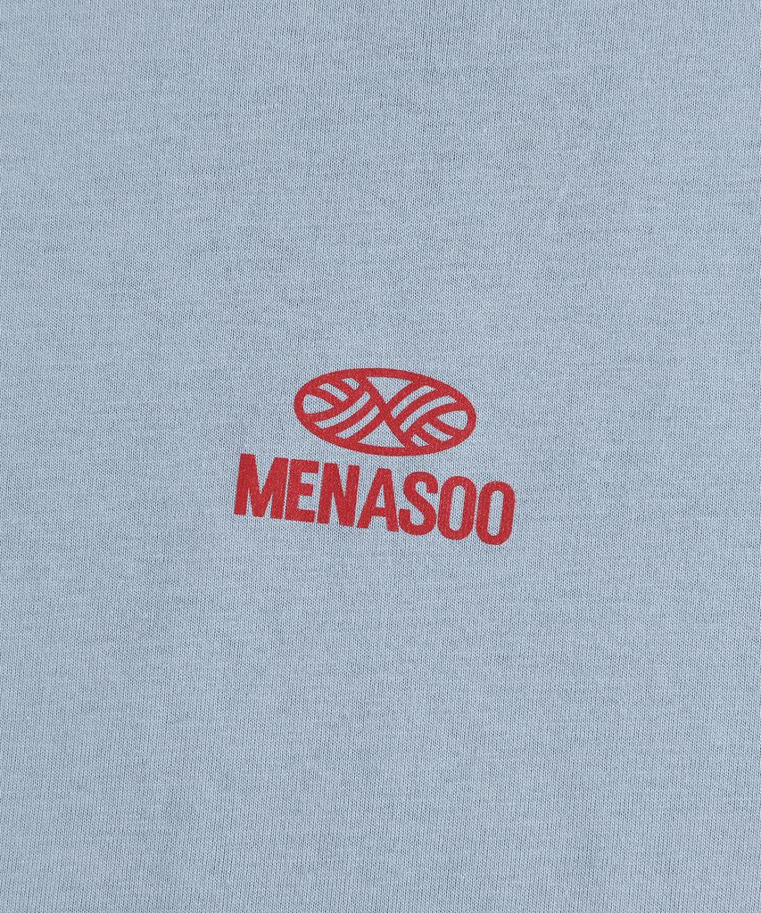 Minasu Wave Hearttrack Graphic T Shirt_Skyblue