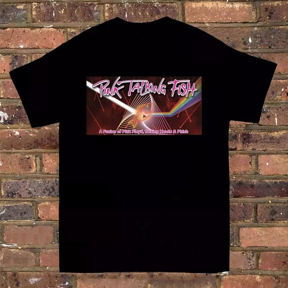 Pink Talking Fish Band Members Black Full Size Shirt Unisex BL1102 Unisex T-Shirt XXL