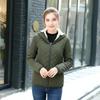 Women's short lightweight cotton-padded jacket casual plus velvet thickened cotton coat women's lamb wool coat