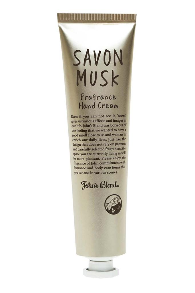 Blend Hand Moisturizing Savon Musk 38g John's Cream, Tube, Ingredients, Scent, (OA-JON-75-12)
