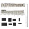 1450 Stück 2,54 mm Elektronischer Stecker Buchse Leiterplattenstecker-Set Industriezubehör