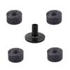 15mm Thick Felt Washers and Plastic Long Flanged Cymbal Sleeves Plastic Long Cymbal Sleeves with Felt Washers