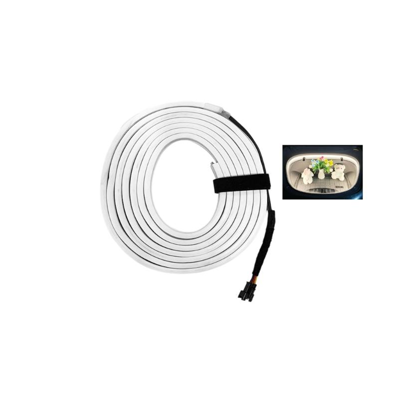 Quick Install Car Frunk Decorative Atmosphere Light Feature Bright LED Illumination For 3 Y Low Power Consumption