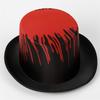 Vintage British Gentleman Hat Black Top Jazz Performance Magic Kids Stage Costume Fashion Tall