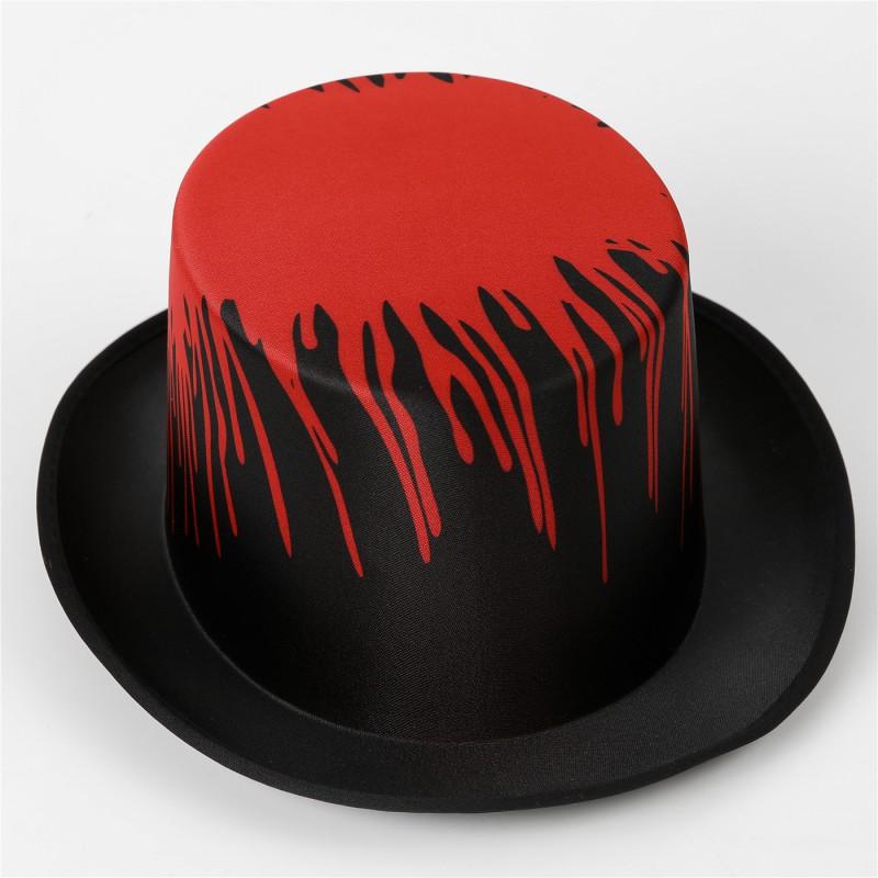 Vintage British Gentleman Hat Black Top Jazz Performance Magic Kids Stage Costume Fashion Tall