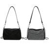 Luxury Bright Rhinestone Shoulder Bag Ins Style Crossbody Bag Fashionable Versatile Handbag Armpit Bags For Women Girls Gift