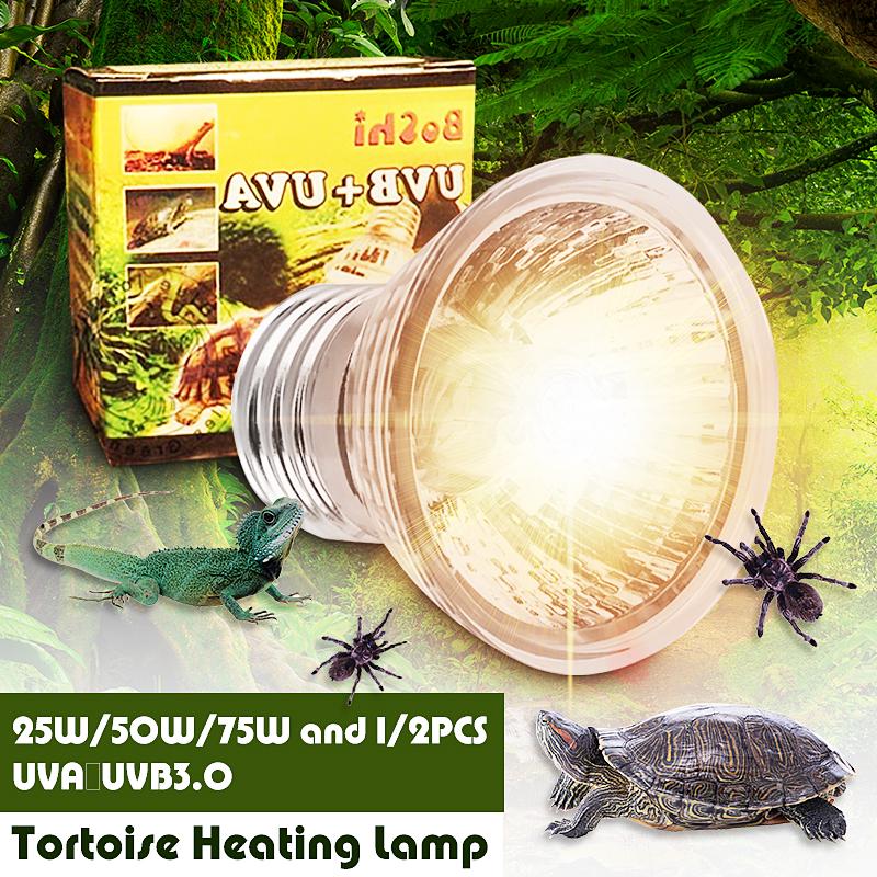 Buy Reptile Heating Lamp Full Spectrum UVA UVB3.0 Bulb Sun Lamp Pet