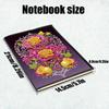 Diamond Painting Diary Book 50 Pages Crystal Notepad Sketchbook A5 Size 5D DIY Diamond Art Painting Notebook Kit