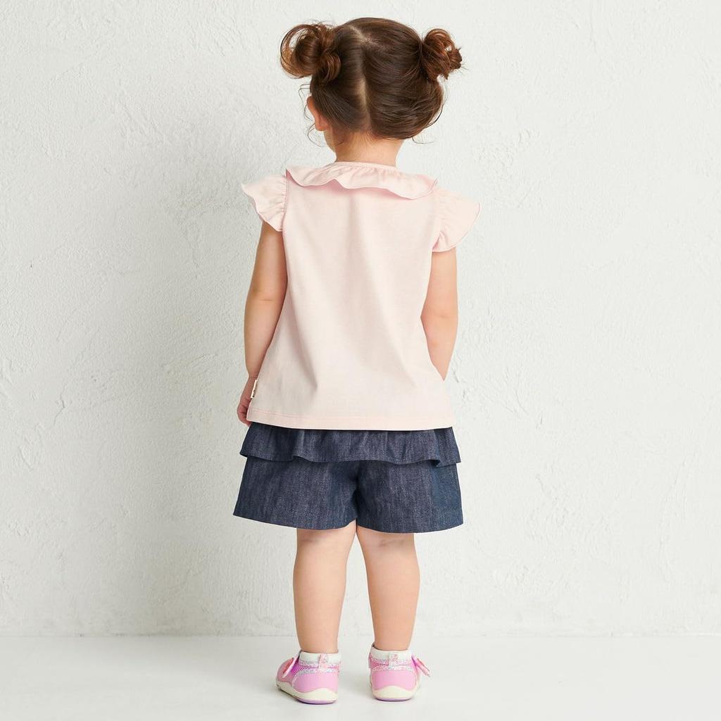 House Hot for boys and [Miki Biscuits] Short-sleeved T-shirt girls, baby, kids, children's clothing, pink, 100cm, 72-5202-143