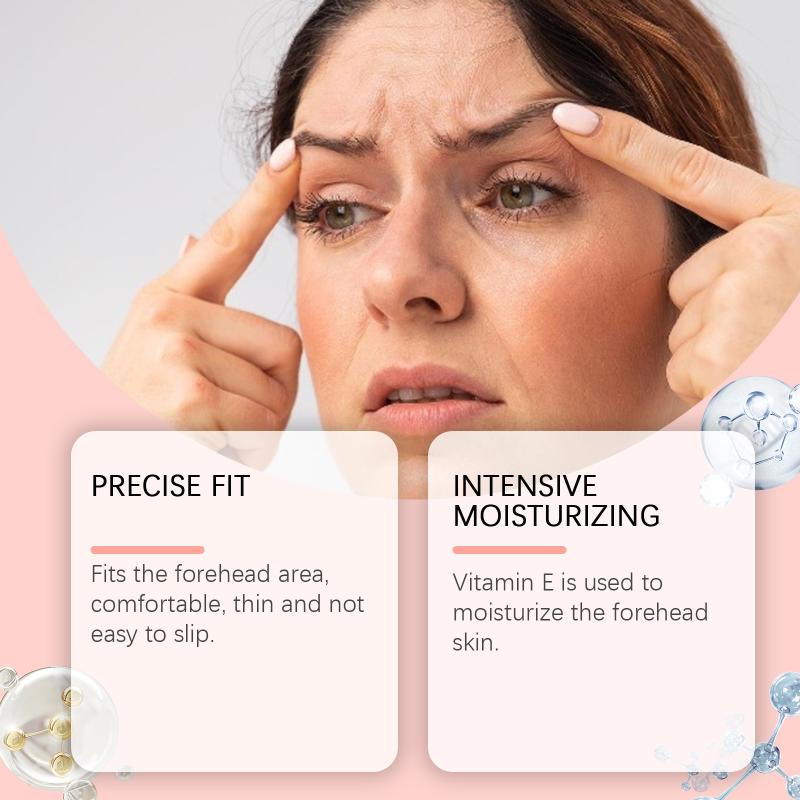 Forehead Wrinkle Patch Anti Aging Gel Pad Smoothing Fine Lines Hydrating Skincare Sticker for Overnight Beauty Care