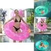Factory Wholesale Thickened Adult Oversize Transparent Starfish Pvc Swimming Ring
