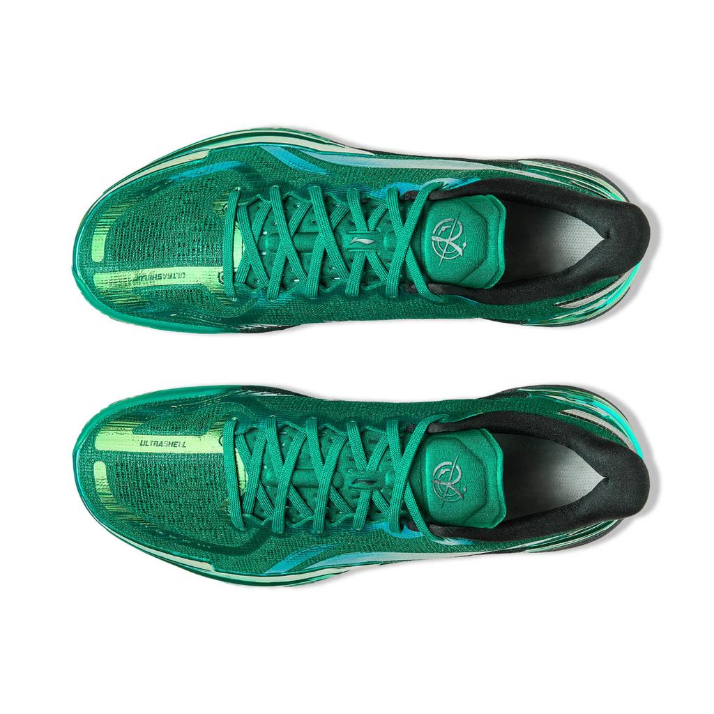 Li Ning Gamma Cushioning Slip Resistant Abrasion Resistant Support Lightweight Rebound Low Top Basketball Shoes Men's ABAV035-31