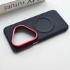 Magnetic Skin-friendly Matte Leather Case Nylon Woven Back Cover For Huawei Pura 90 Pro and Pura 90 Pro Max