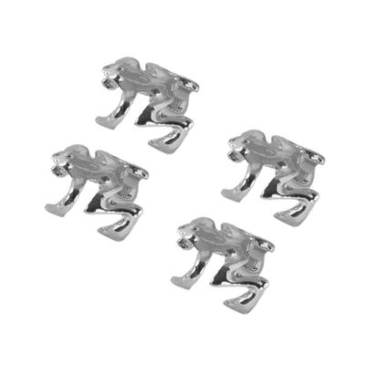 4 Pieces Frog Ear Cuff Earrings Pendant Jewelry Decoration Punk Style Earring Clips Fashion Decor Accessory Dressing Decors