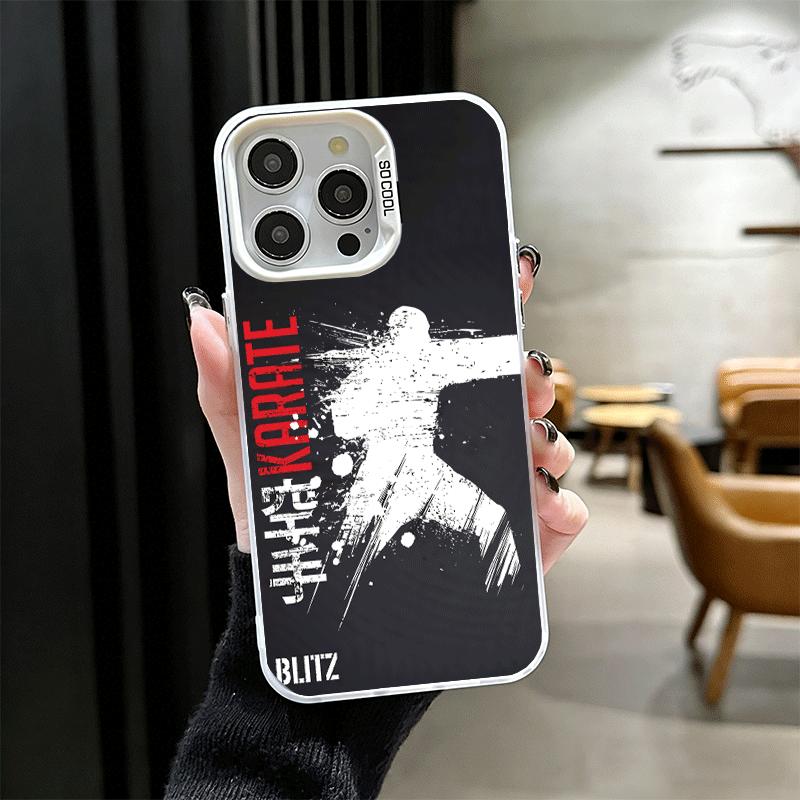 Husă de telefon rezistentă la șocuri Karate Oyama Kyokushin pentru iPhone 17 Air 16 16E 15 Pro Max 14 Plus 13 Mini 12 Capac Spate Anti Cădere Fundas