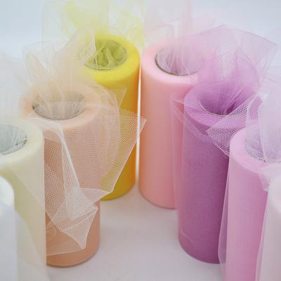 25 Yards/Lot 6 zoll Tissue Tüll Rolle Hochzeit Dekoration Tutu Spool Handwerk Geburtstag Party Baby Dusche Hochzeit Decor Liefert