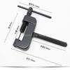 Herramienta Universal para Romper Cadenas de Motocicleta, Separador, Remachadora, Herramienta para Remachar Cadenas de Motocicleta y Bicicleta, Cortador de Cadenas, Kit de Remaches