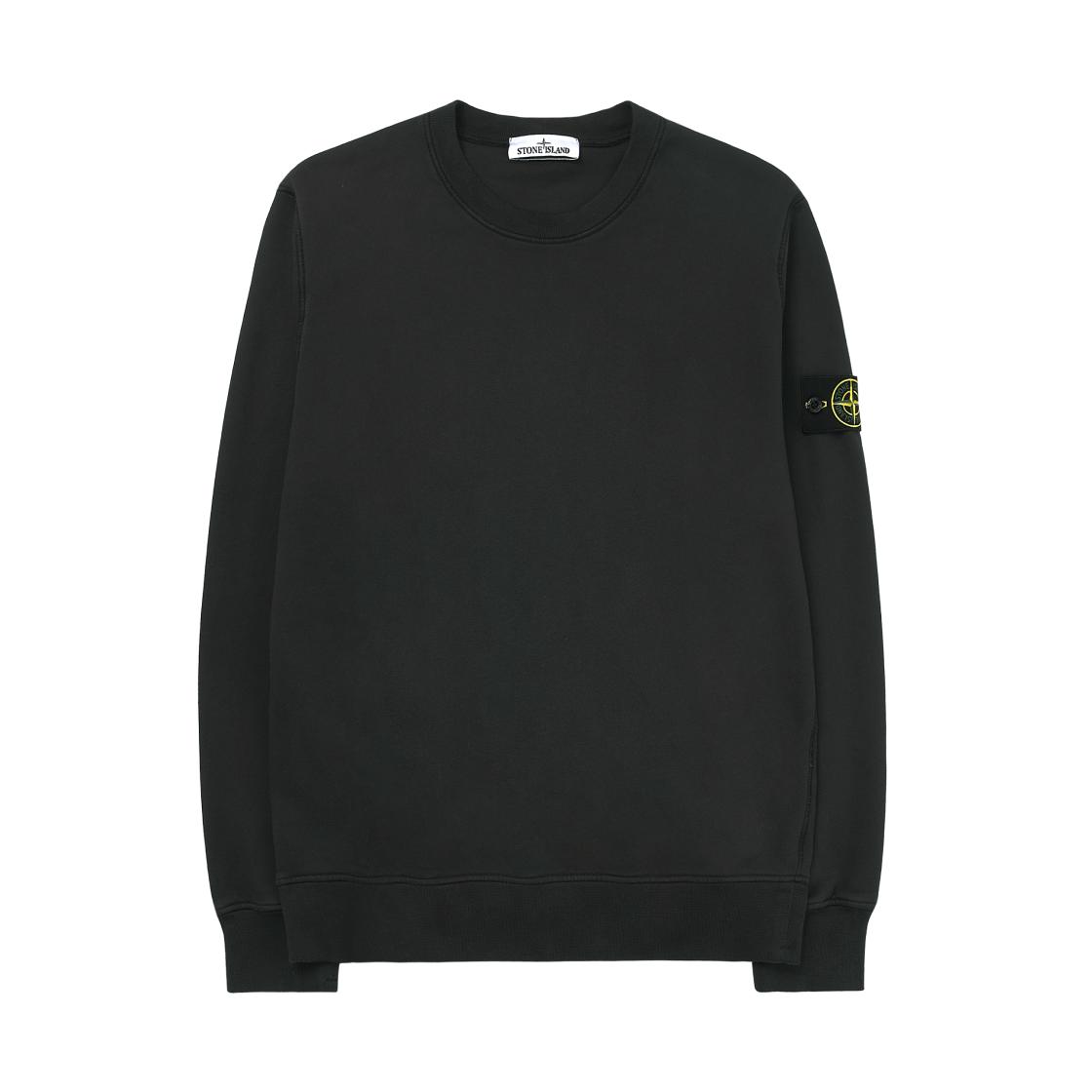 Stone Island Effen Kleur Ronde Hals Lange Mouwen Sweatshirt Heren tops K2S156100060S0051-V0065 M