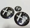 RCIZ5 pour Alfa Romeo Giulia MiTo Stelvio Giulietta GT 159 147 156 Capot Avant Coffre Arrière Cache-moyeu Volant Autocollant