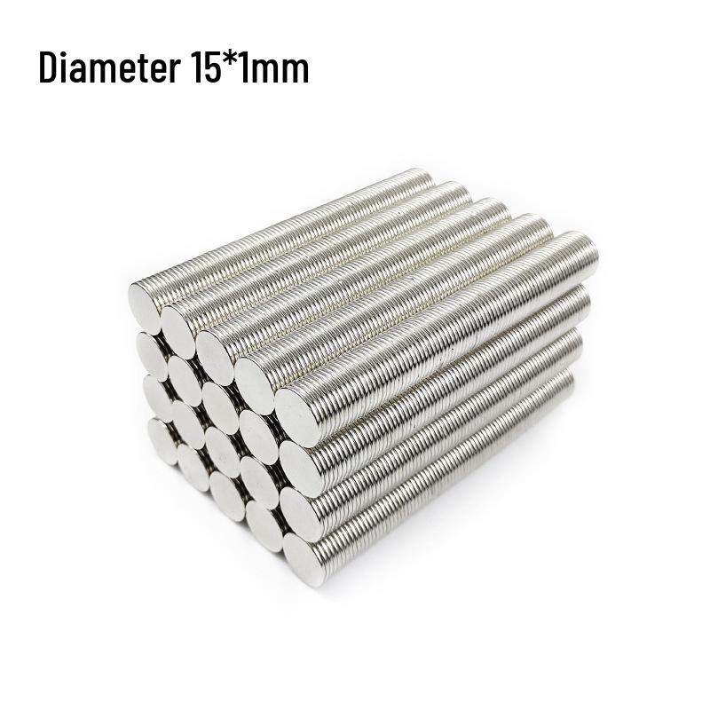 Neodymium Iron Boron Double-Sided Strong Suction Magnets for Fridges, Round and Square Shapes.