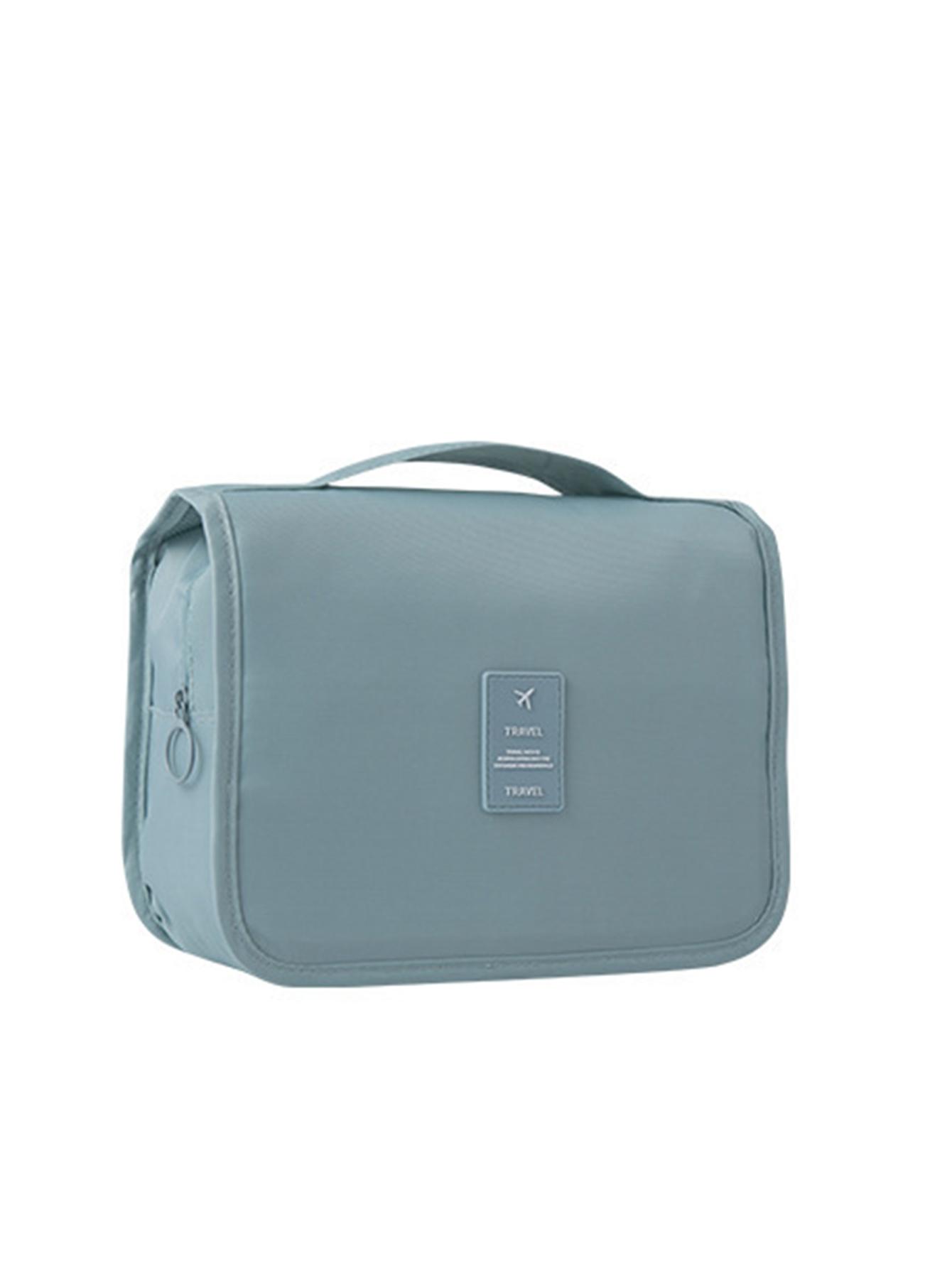 

1 шт. Дорожная косметичка, портативная косметическая настенная сумка для хранения косметики для душевой комнаты, аксессуары синий