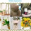 5M Artificial Leaves Vines Ribbon Gold Leaves Trim Rope For DIY Garland Gift Wrapping Party Wedding Home Decorations