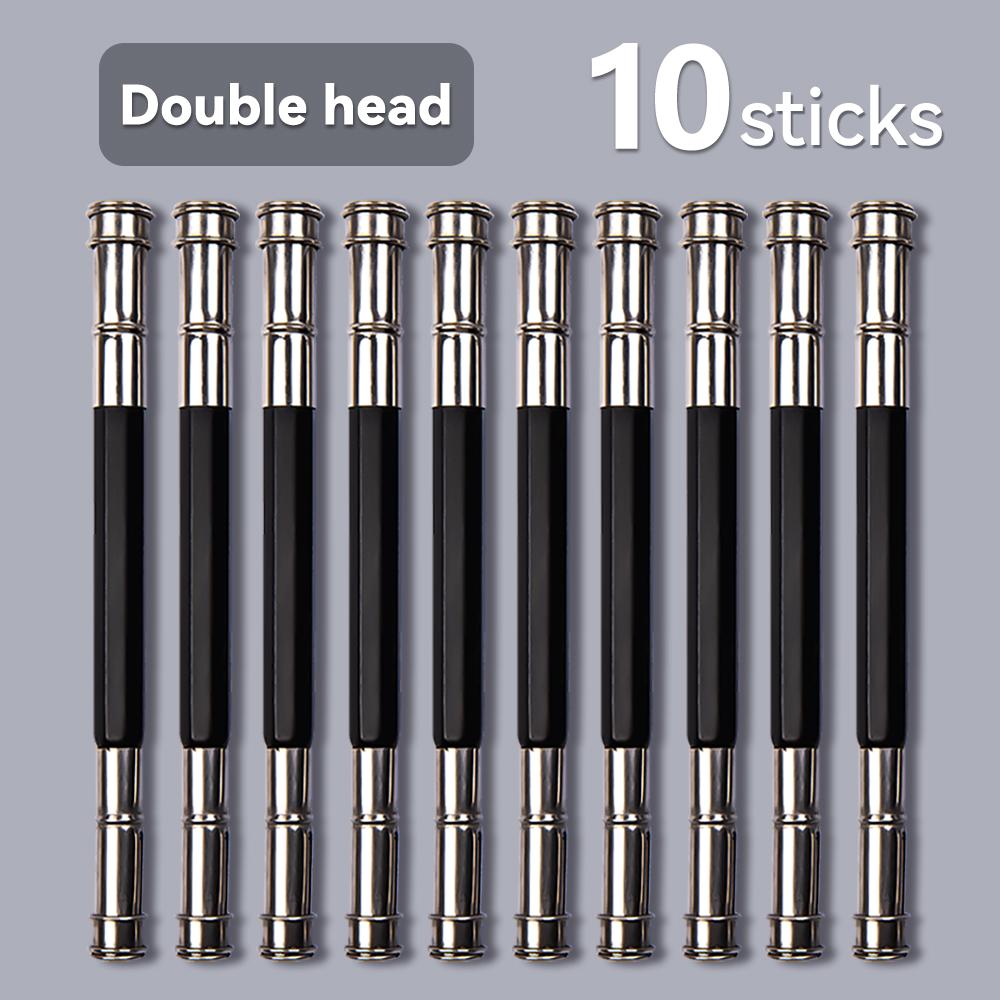 Dual-headed Art Write Tool Extender Adjustable Pencil Extension Stationery Practical Exquisite Portable for Sketch School Office