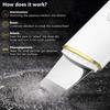 Ultrasonic Skin Scrubber & Microcurrent Color Light Therapy Device for Blackhead Removal & Dead Skin Cleansing
