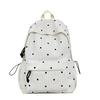 Mochila escolar japonesa de alto valor, fresca y dulce, mochila simple y linda, corazón de niña, mochila de gran capacidad, mochila de viaje escolar