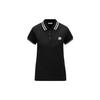 Fw23 Logo Patch Polo Shirt Women Tops Black J10938A0000984720999
