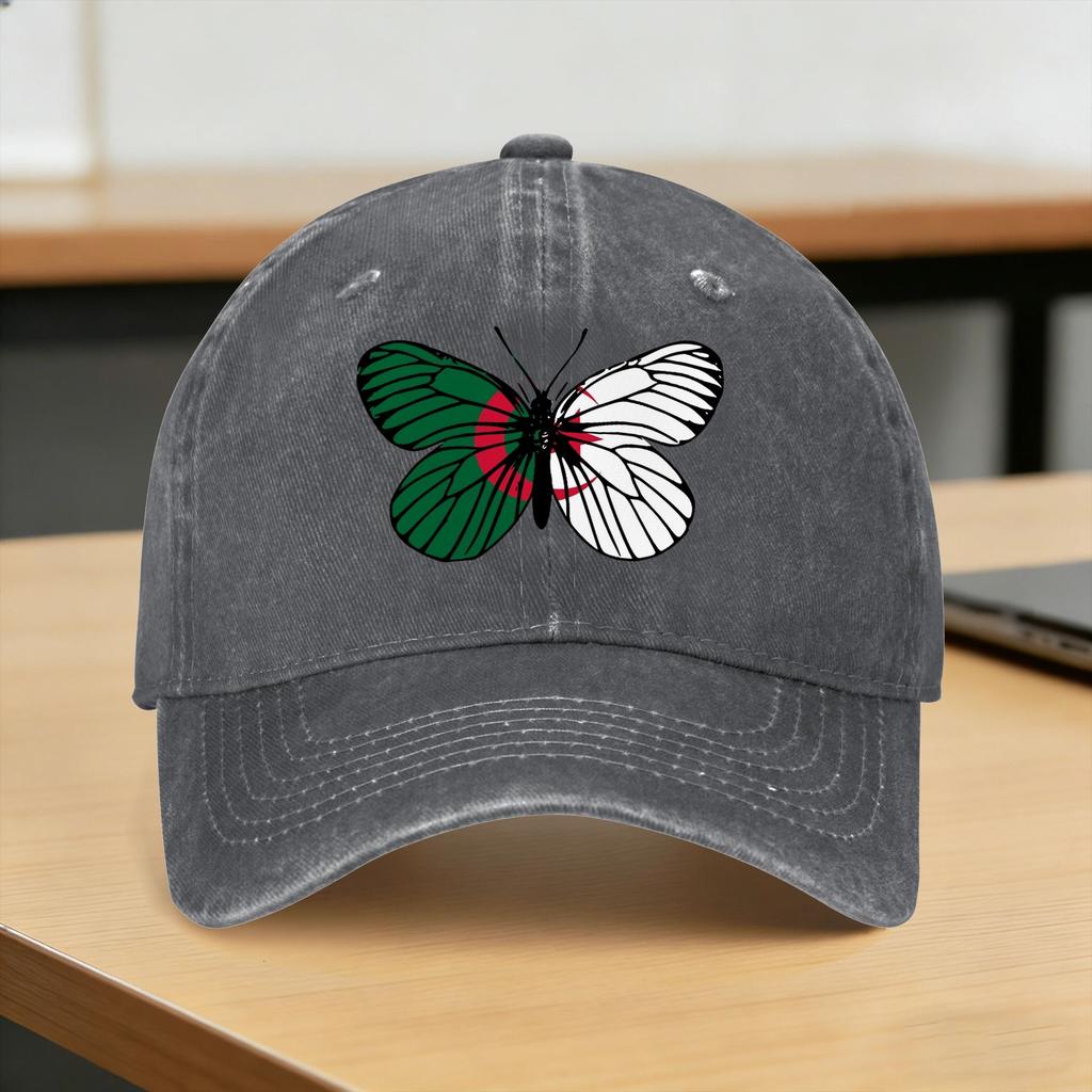 Baseball Cap Flag of Algeria Summer Yk Cute Hip Hop Hats UnisexTeens Design Hunting Camping Wholesale Baseball Caps