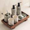 Rechteckige Gongfu Teeschale Massivholz Schmuckaufbewahrungstablett Japanischer Stil Holztablett Teetisch