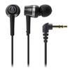 Audio-technica SoundReality In-Ear Earphones, Black ATH-CKR30 BK