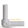 1/4" 3/8" Tube Plug BSP Straight Elbow Tee Quick Fitting Connector For Aquarium RO Water Filter Reverse Osmosis System