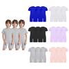 3Pcs Kids Adaptive Clothing Set: Back Invisible Zipper Jumpsuit, Easy Dressing Round Neck Short Sleeve for Special Needs