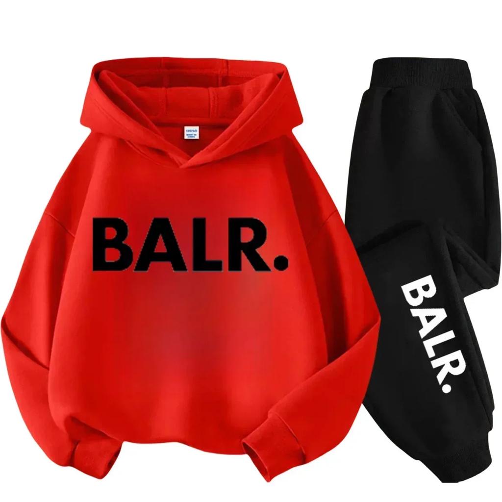 TZWYChildren Hoodie Set Autumn Winter New York USA Letter Graphic Sweatshirt Pant Suit Baby Boy Girl Kid Sport Two Pieces Tracksuit