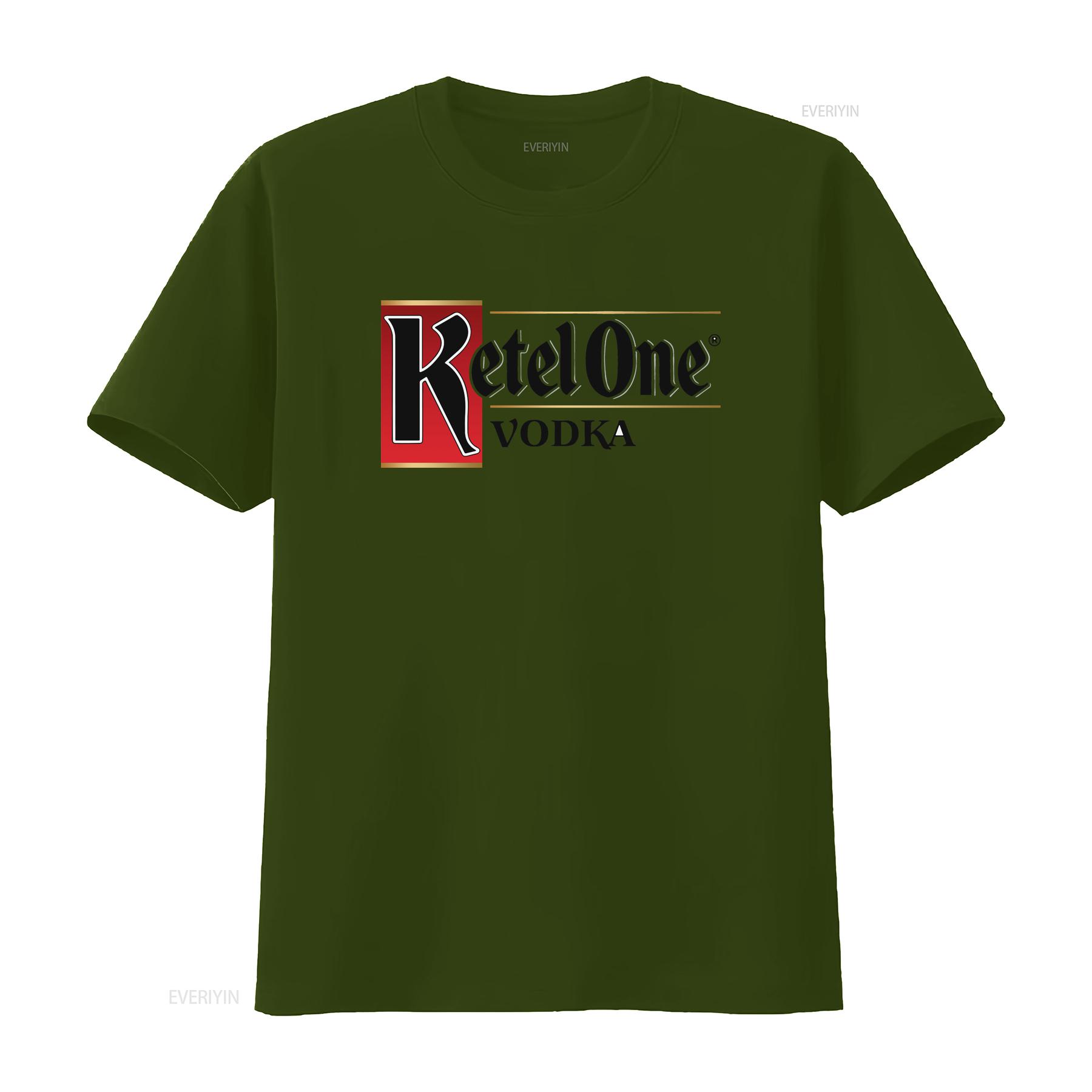

Ketel One Premium Dutch Vodka Alcohol Spirits Liquor T Shirt vintage Washed Unisex Breathable designer clothes fashion 4XL