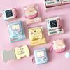 Special-shaped Cute Pocket Sticky Notes Cartoon Soft Silicone Cover Memo Pad  Student Pendant